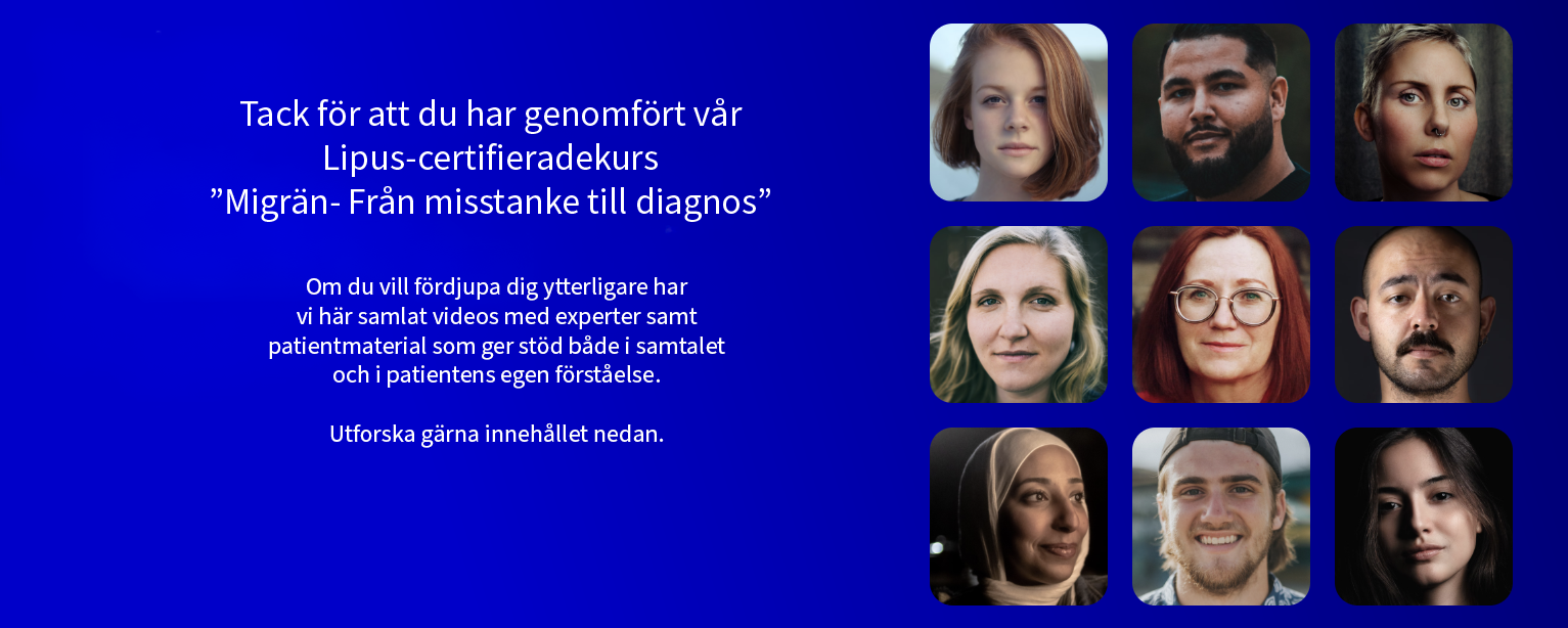 Du har genomfört utbildningen